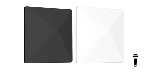 DIVERSITY ARCHITECTURAL ANTENNA, BLACK HOUSING
